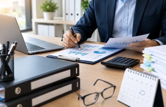 Professional Financial Audit Workspace