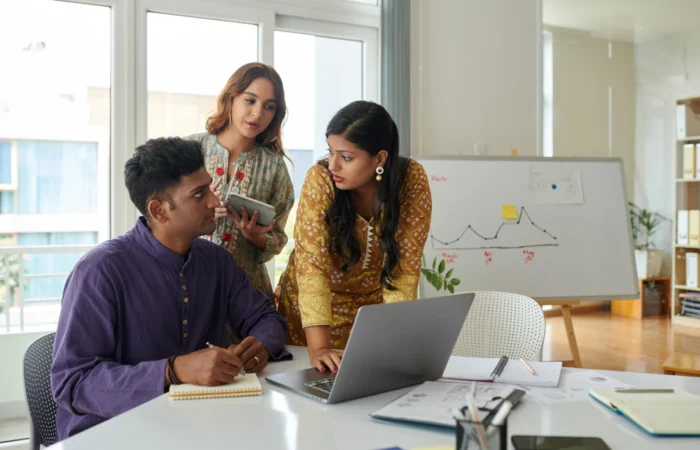 Startup Team Discussing Business Structure